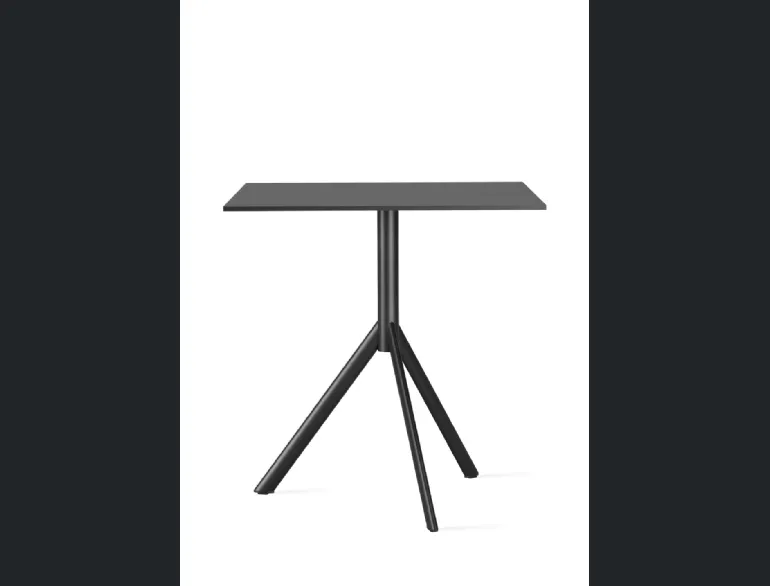 Tavolino Feluca Table 3 Stars in laminato con base in acciaio di Infiniti