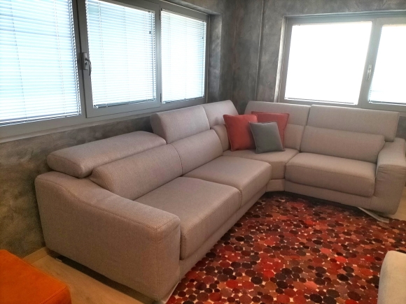 Divano ad angolo 3 sedute estraibili