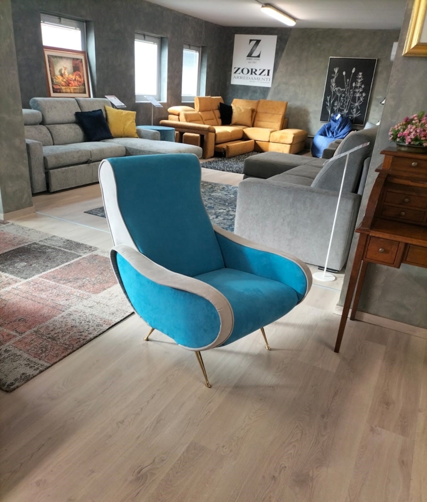 Poltroncina in tessuto antimacchia